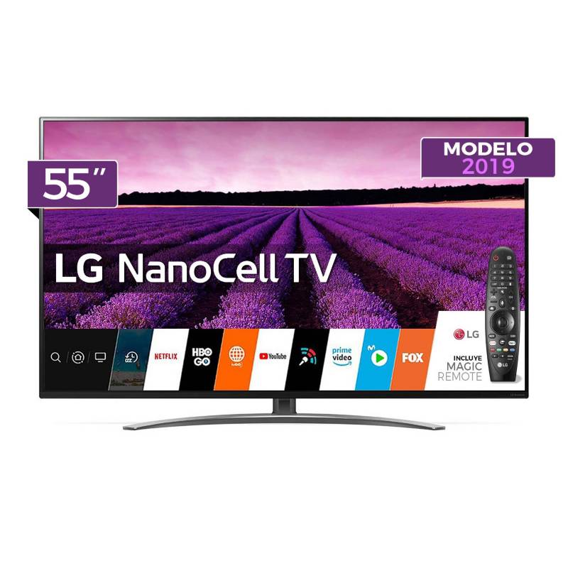 LG - Televisor LED NanoCell Smart TV 4K UHD 55" 55SM8100 + Control Magic