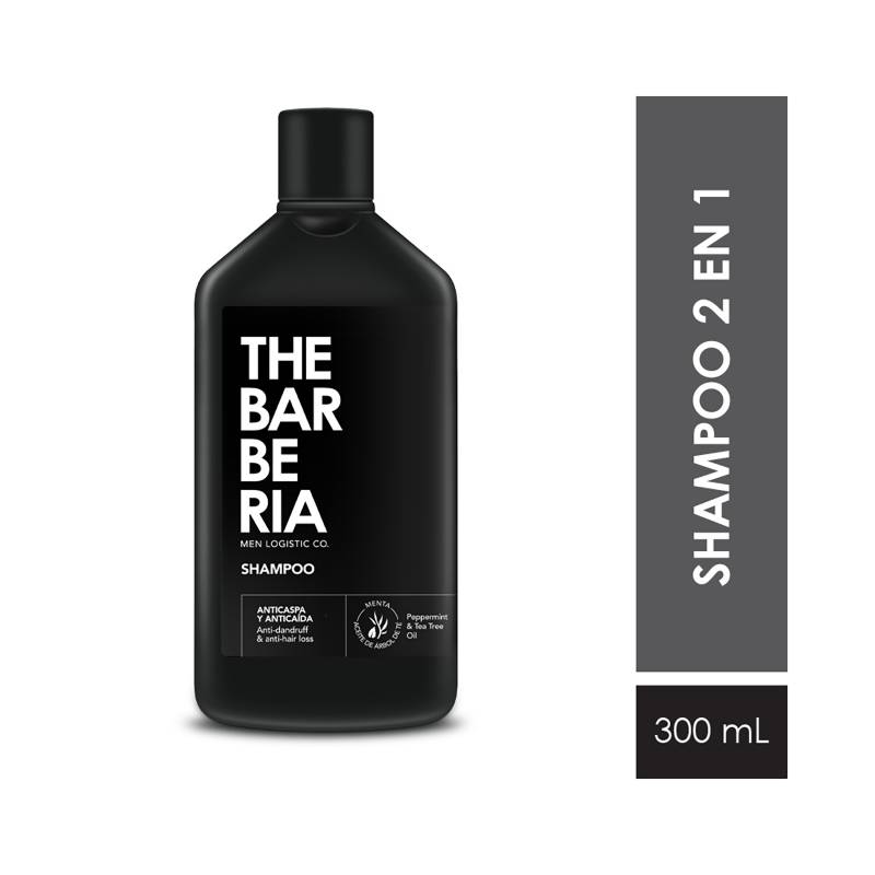 THE BARBERIA - Shampoo anticaspa y anticaída