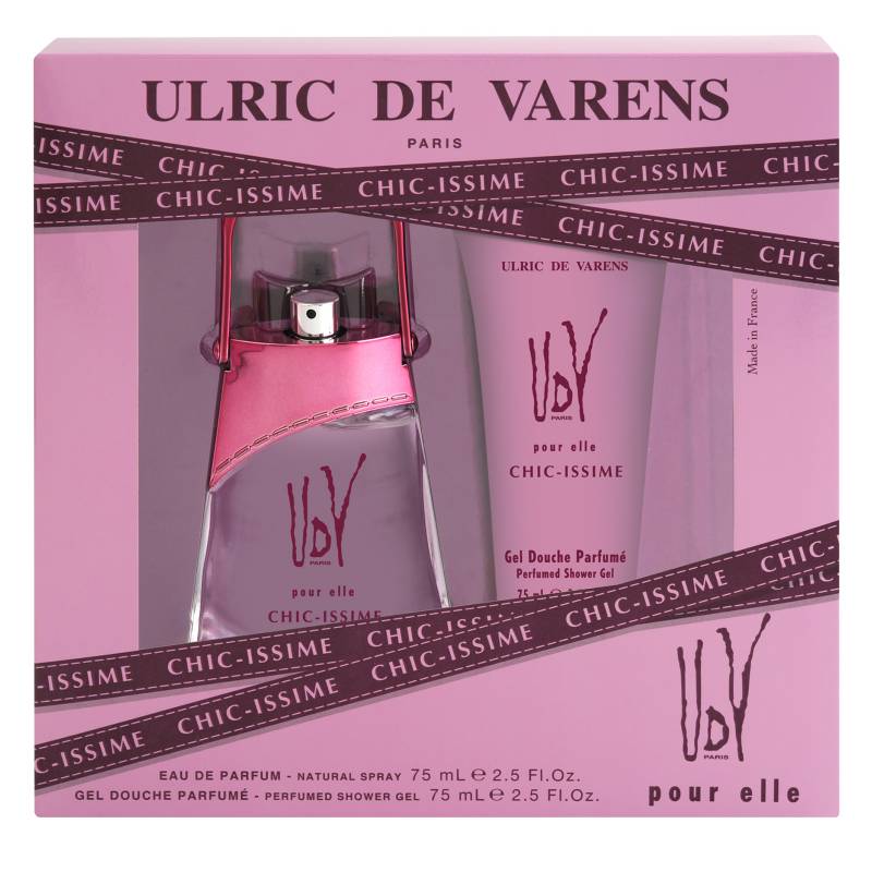 ULRIC DE VARENS - Ulric de Varens Pour Elle Chic Issime Edp 75 ml + Deo 125 ml 