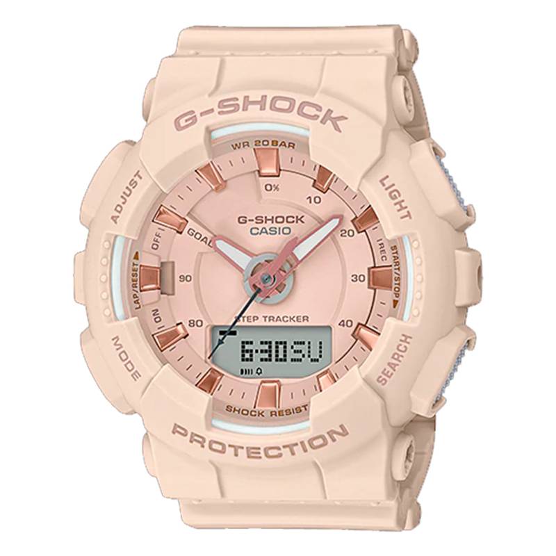 CASIO - Reloj Analógico y Digital Mujer GMA-S130PA-4A G-SHOCK