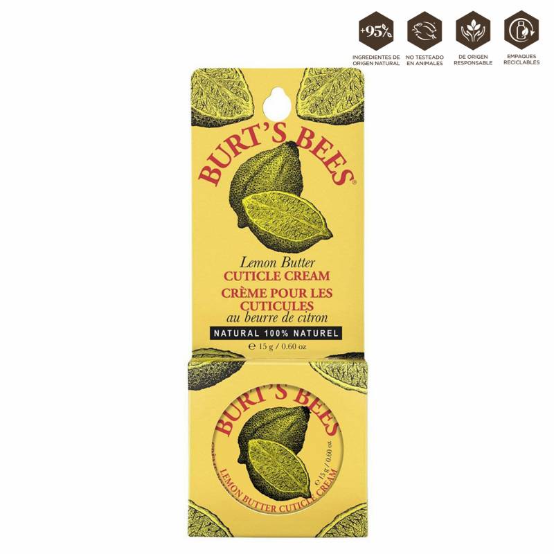 BURTS BEES - Lemon Butter Cuticle Cream - Blister  0.6 Oz  (17G)
