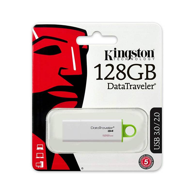KINGSTON - Memoria USB Kingston 128GB DTIG4