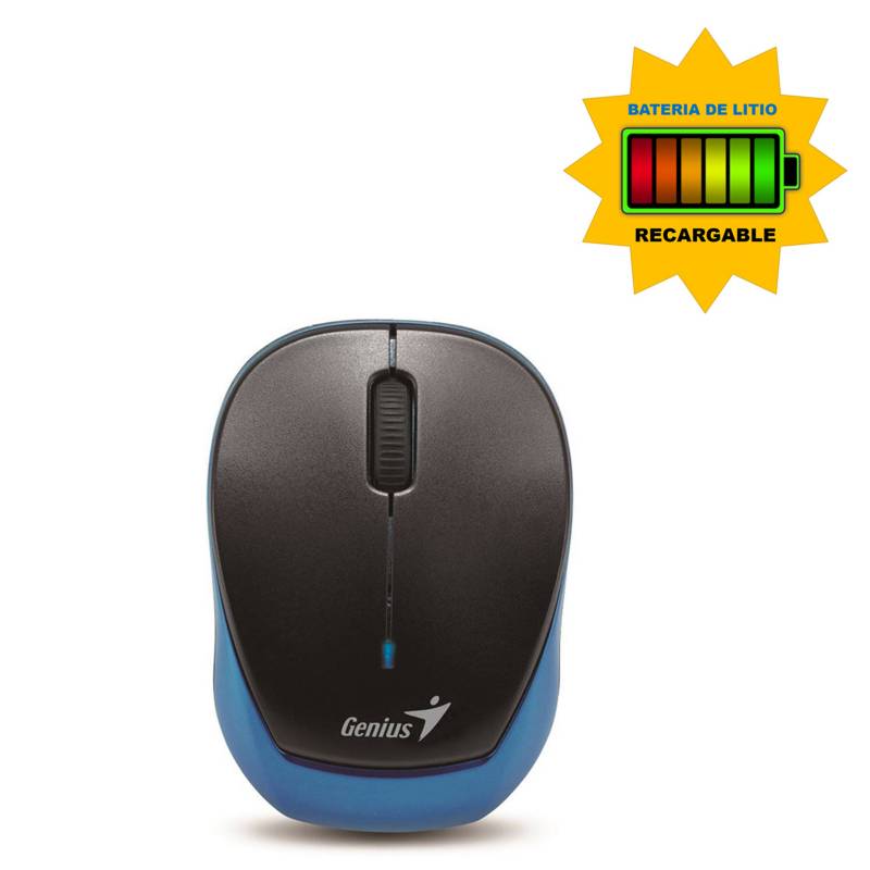 GENIUS - Mini Mouse Genius Micro Traveler 9000R Wireless Blue