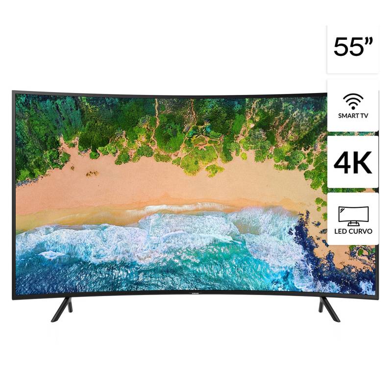 SAMSUNG - Televisor LED Smart TV 4K UHD 55" UN55NU7300