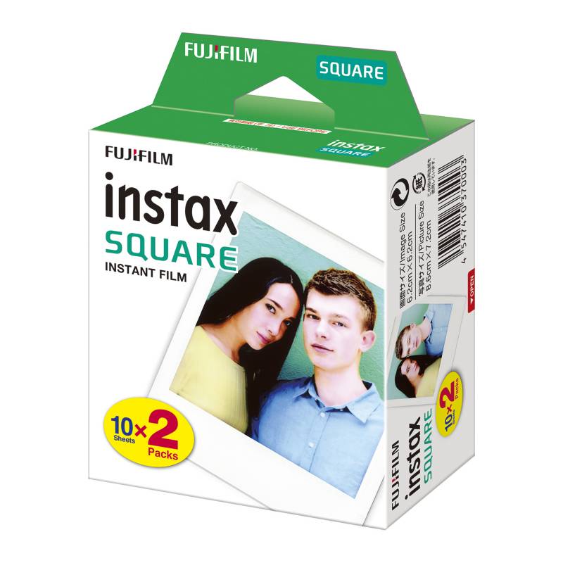 FUJI - Pack Pelicula Instax Square X20