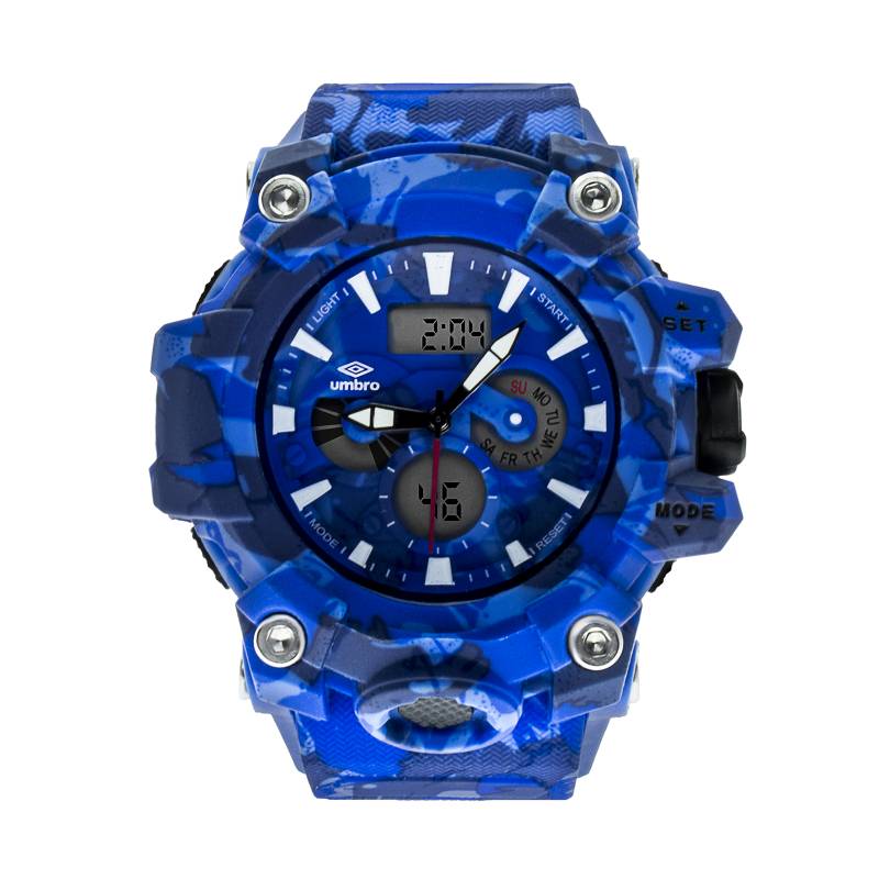 UMBRO - Reloj Umbro Revolution Camuflado Azul