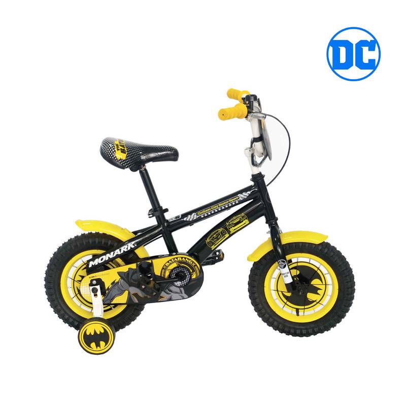 MONARK - Bicicleta para Niños Batman Aro 12 Niño Monark