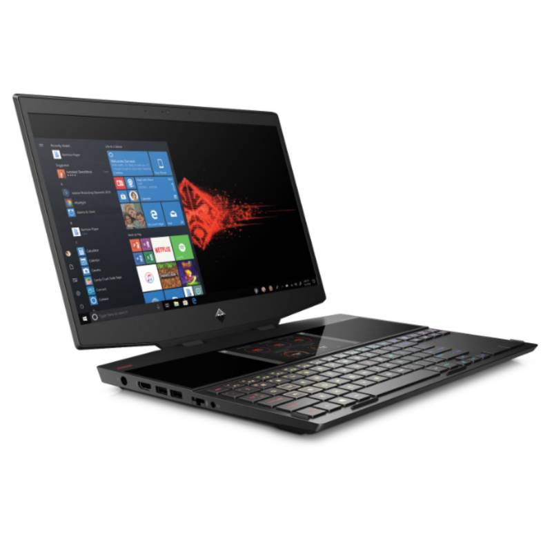 DELL - Laptop HP OMEN X 15.6¿ Core i9-9880H 32GB RAM 512GB SSD + 32GB Optane  8GB Video NVIDIA GeForce RTX 2080 - Teclado Mecánico RGB - Pantalla 240Hz - 15-dg0001la