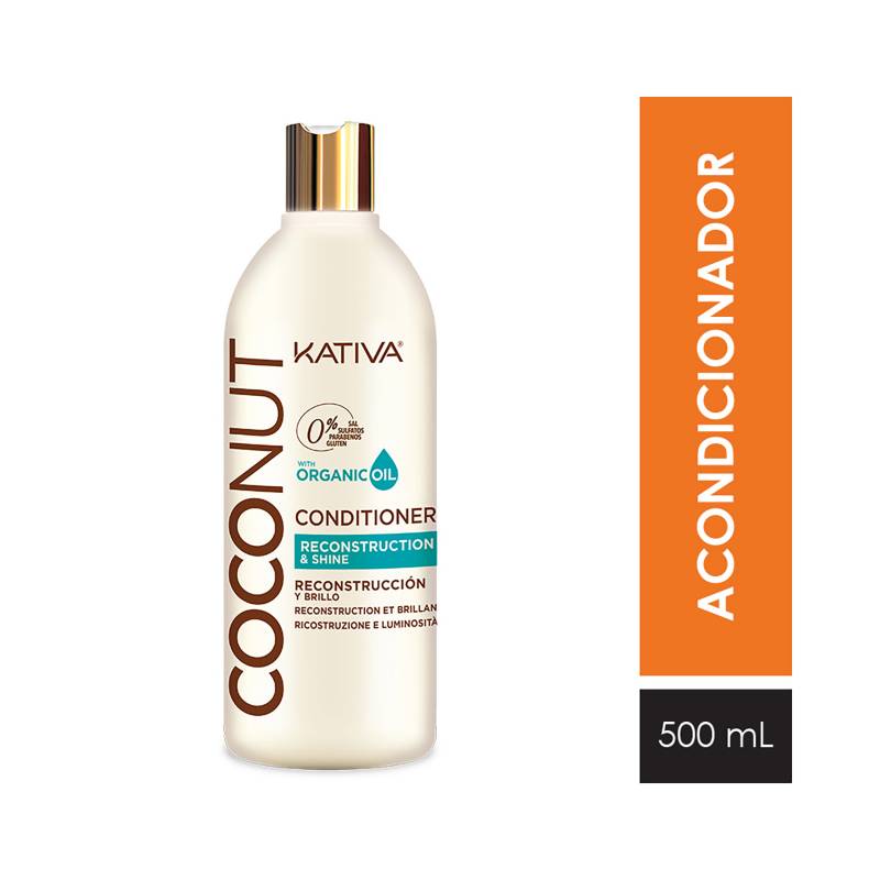 KATIVA - Acondicionador Coconut 500 ml