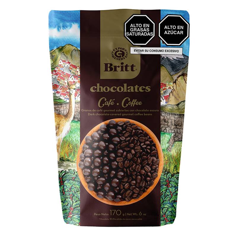 BRITT - Chocolate Oscuro Chocobritt 170 Gr