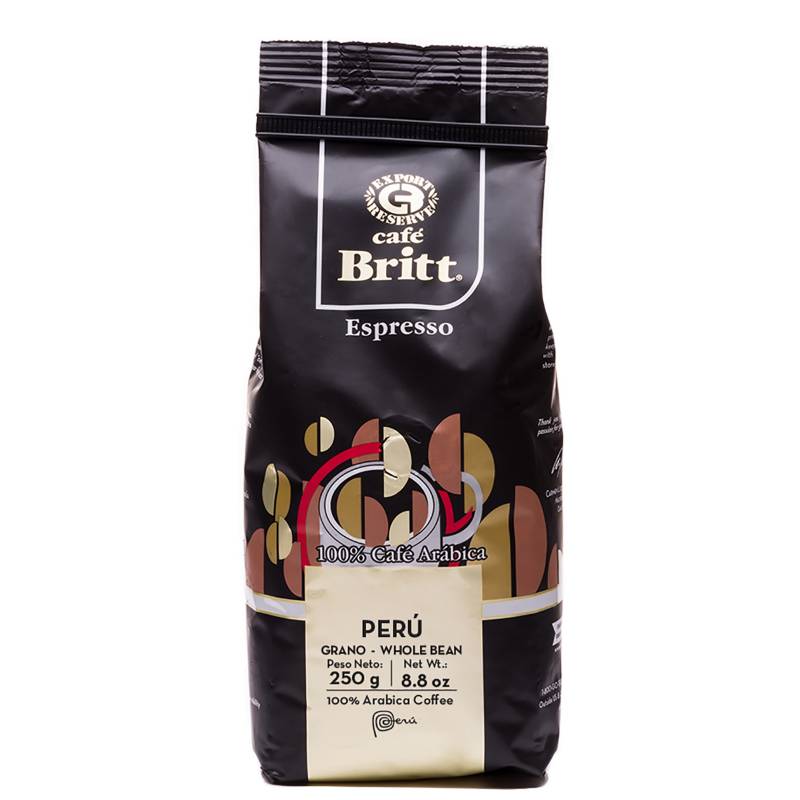 BRITT - Café en Grano Espresso 250 Gr