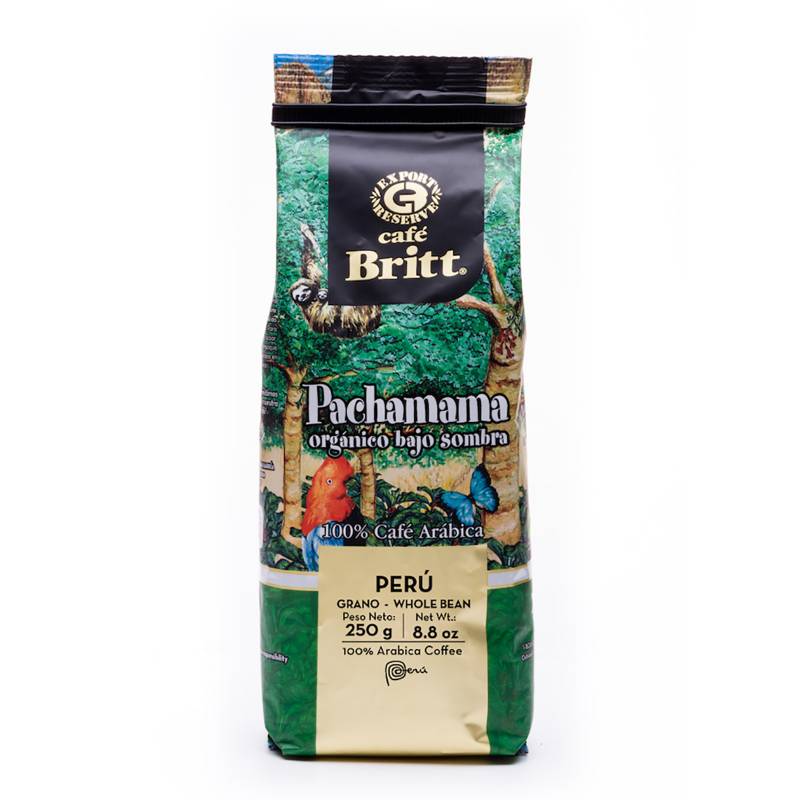 BRITT - Café en Grano Pachamama 250 Gr