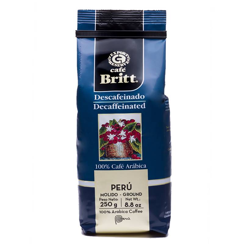 Britt Café Molido Descafeinado 250 Gr 