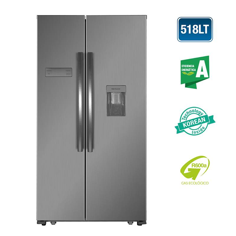 DAEWOO - Refrigeradora Side by Side 518L FRS-518HCSD 