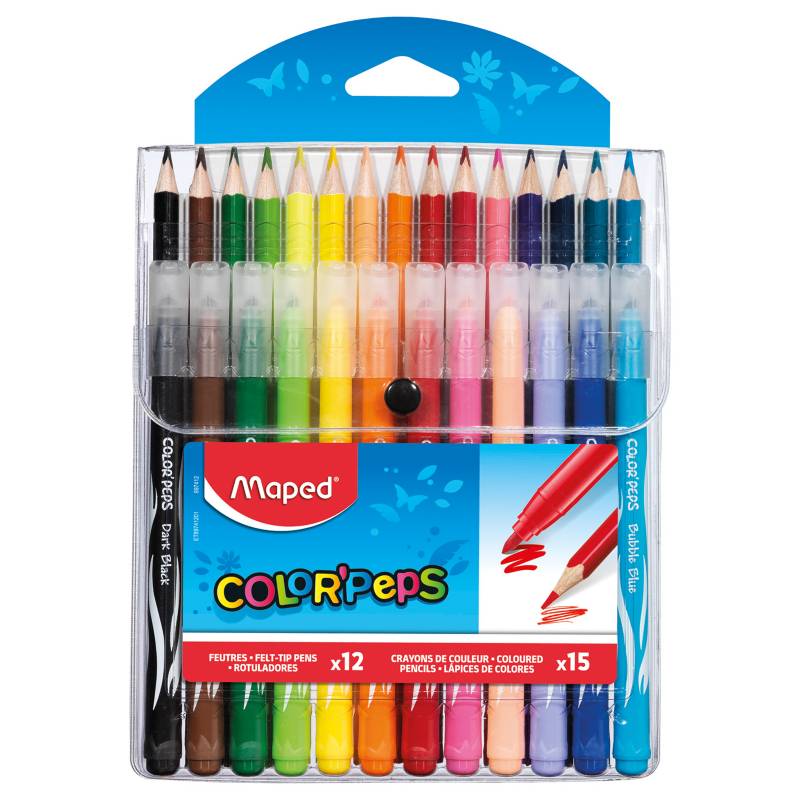 Lápiz López  SET DE PLUMONES ESCOLARES DE 100 COLORES