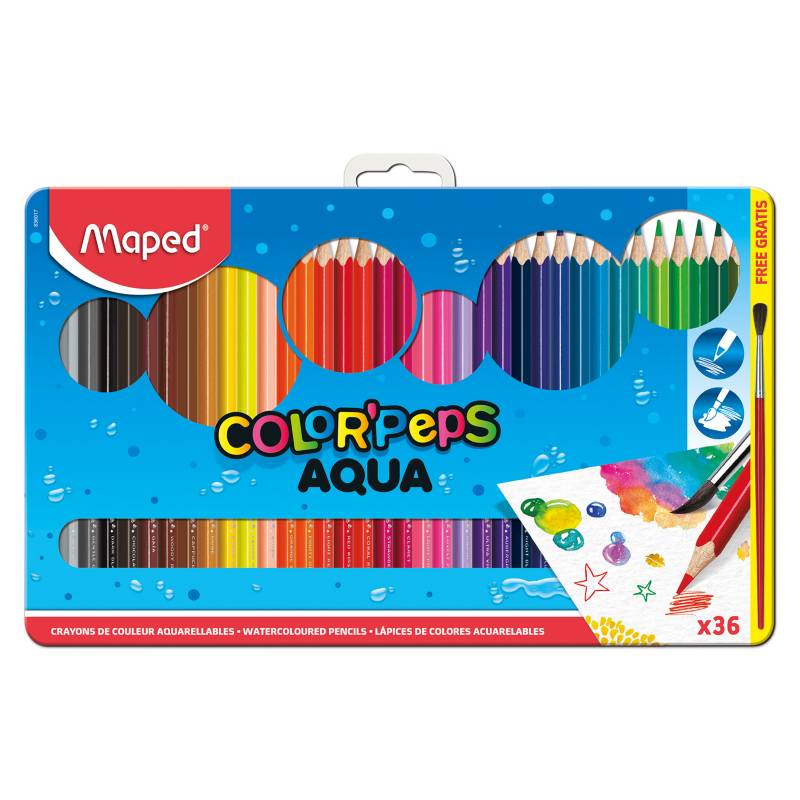 Lápices de colores acuarelables