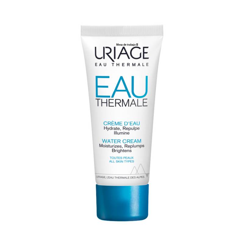 URIAGE - Uriage EAU Thermale Crema de Agua 40 ml - Crema hidratante para todo tipo de piel