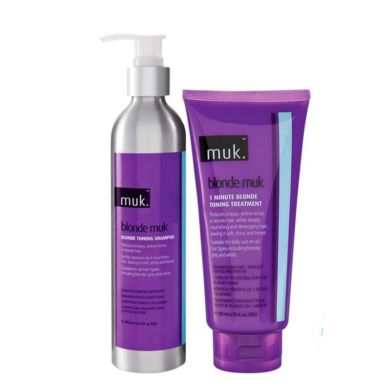 muk Haircare - Duo Tonificador Blonde Muk