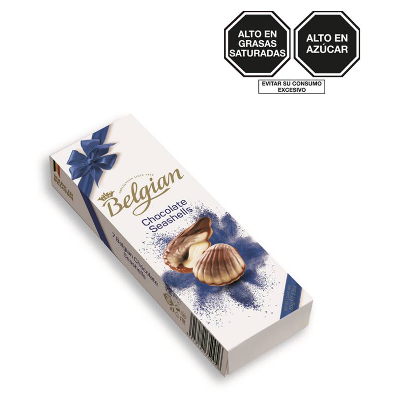 BELGIAN - Belgian Chocolate Seashells