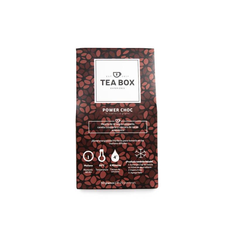 TEA BOX EXPERIENCE - Sobre Power Choc Té granel