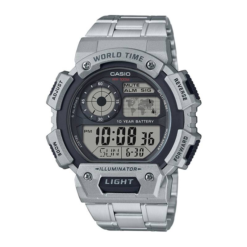 CASIO - Reloj Digital Juvenil AE-1400WHD-1A CASIO