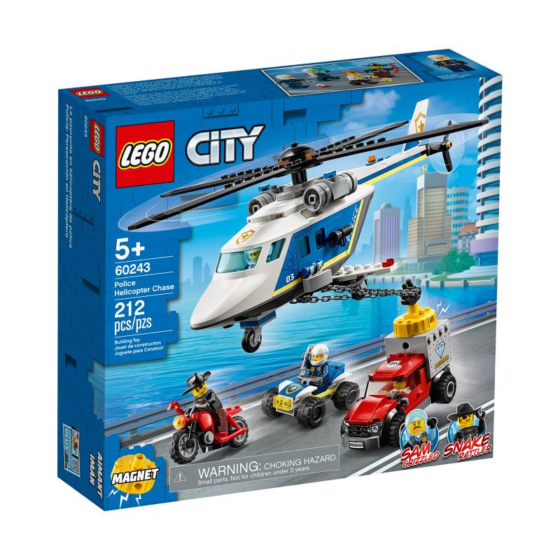 LEGO - Persecucion Policial Del Helicóptero