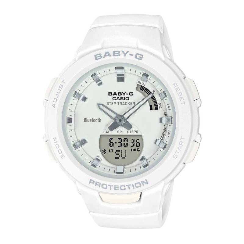 CASIO - Reloj Analógico y Digital Mujer BSA-B100-7A BABY-G