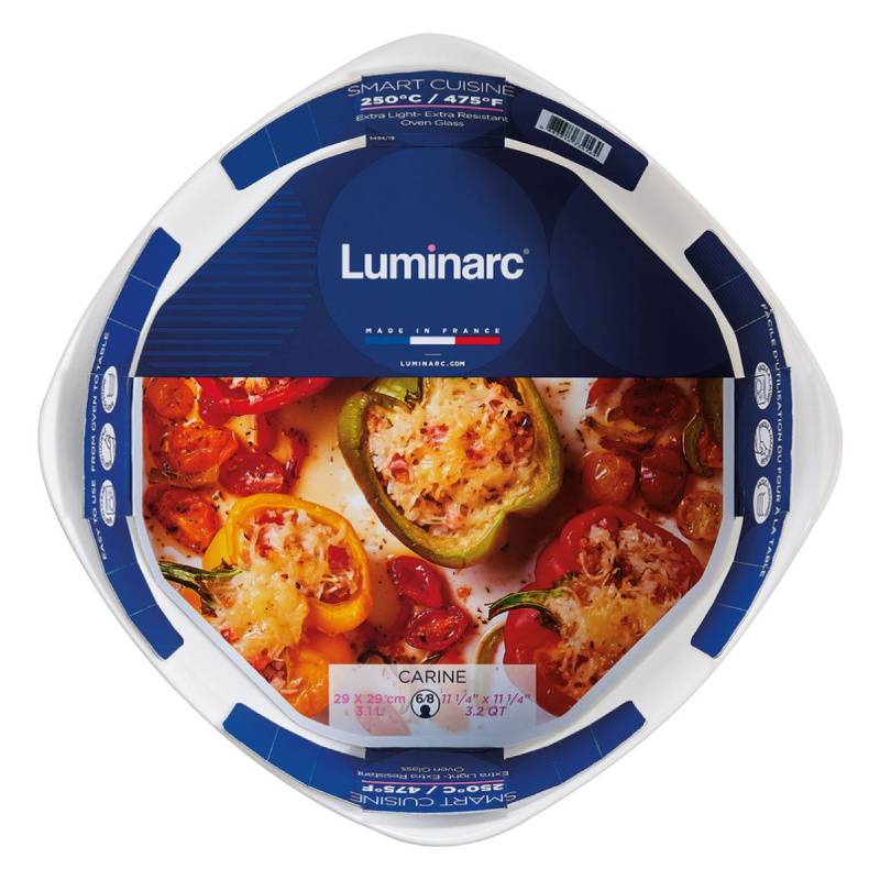 LUMINARC - Fuente Cuadrada para Horno 29x29cm Smart Cuisine