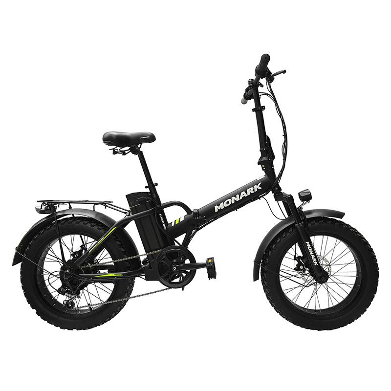 MONARK - Bicicleta Eléctrica Monark E-Motion Aro 20" Negro Amarillo