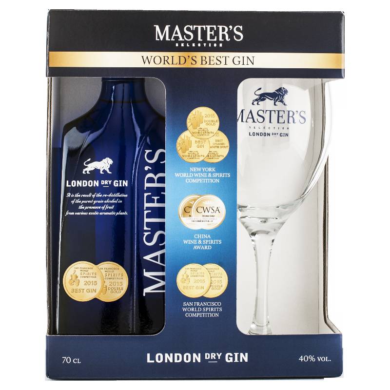 MASTER - Gin Master 700Ml + Copa 