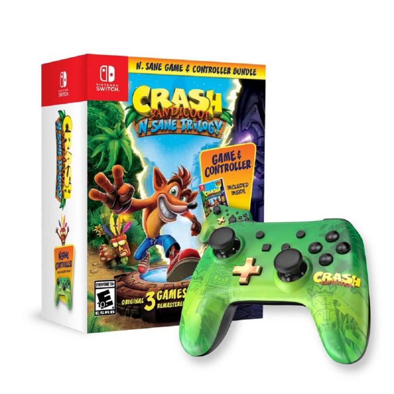 El pack con todos los juegos de Crash Bandicoot está de oferta en Switch:  ¡Precio