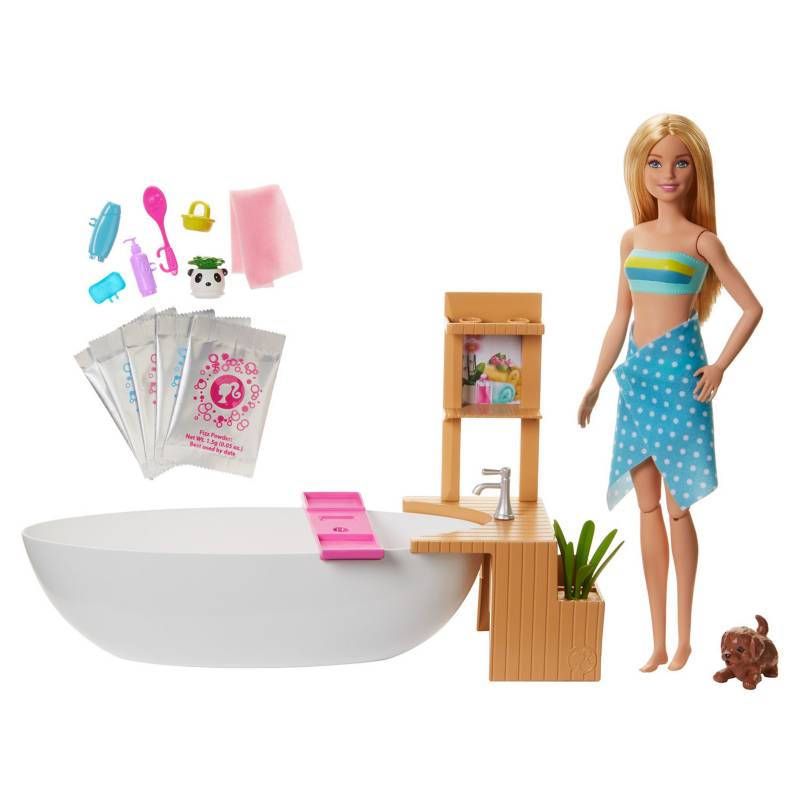 BARBIE - Barbie Fashionista Baño de Espuma