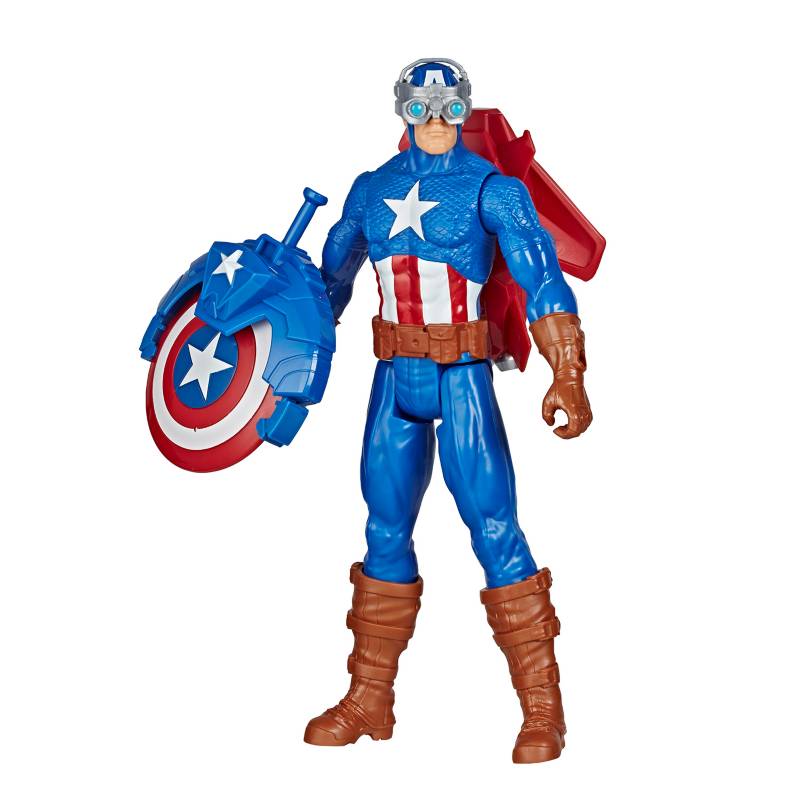 PRINCESS - Figura Titan Hero Series Blast Gear Capitán América