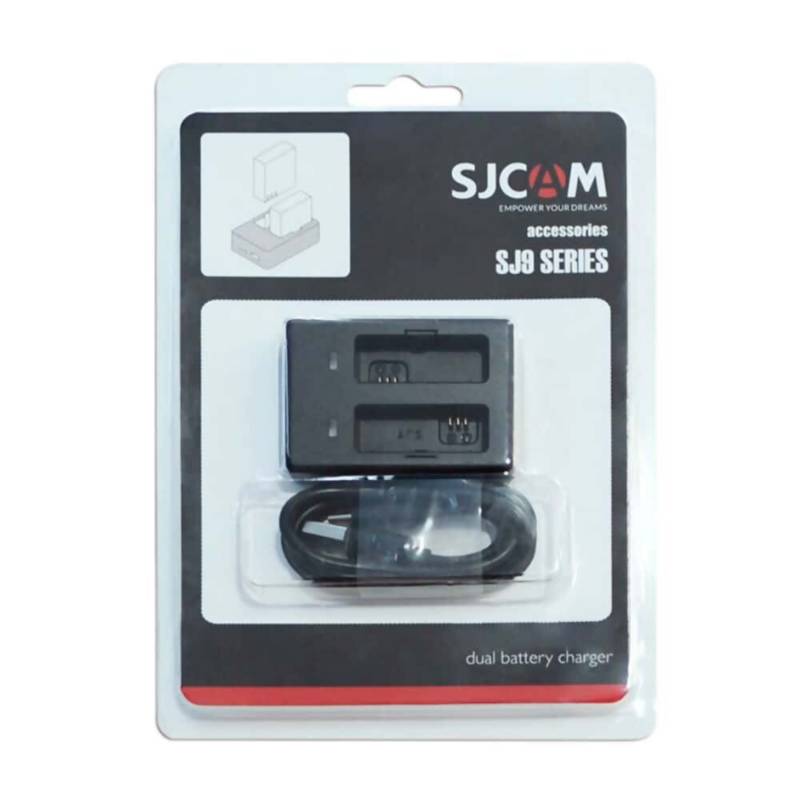 SJCAM - Cargador dual de batería para la serie SJ9