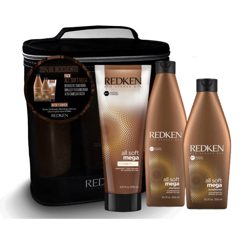 REDKEN Pack All Soft Mega para cabello muy seco