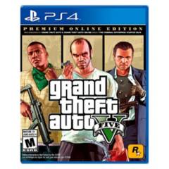 SONY - Juego PS4 Grand Theft Auto V Premium Online Edition Gta V