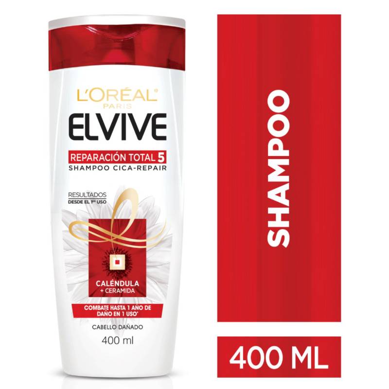 ELVIVE - Shampoo RT5 Cabello Dañado 400 ml 