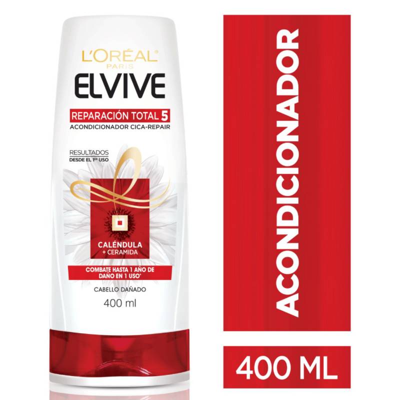 ELVIVE - Acondicionador RT5 Cabello Dañado 400 ml 