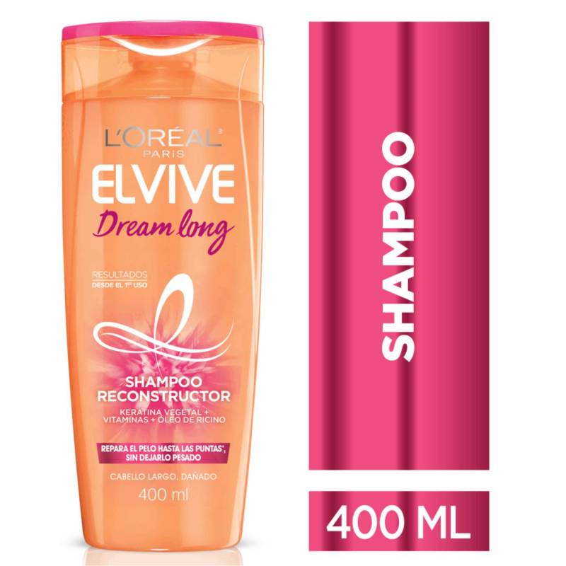 ELVIVE - Shampoo Dream Long Repara Puntas 400 ml 