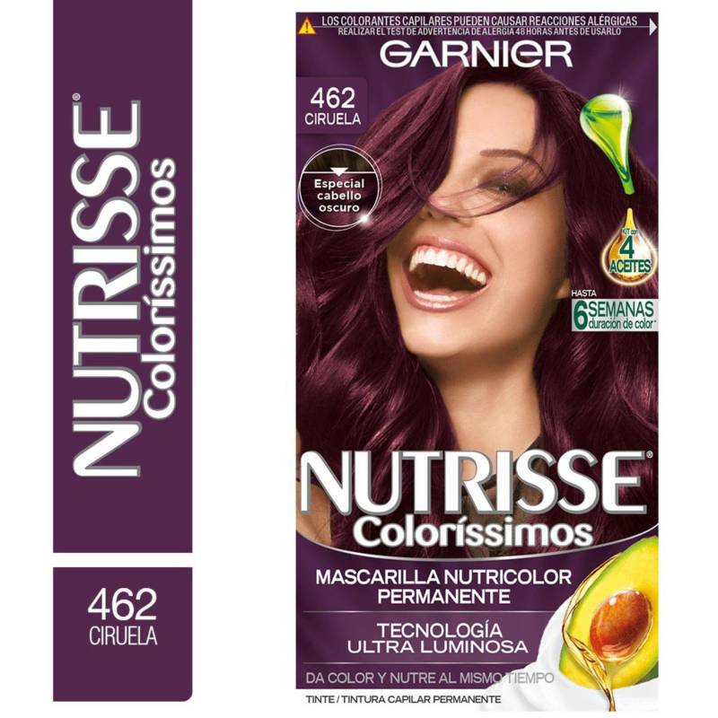 NUTRISSE - Tinte para Cabello Colorissimo 462 Ciruela 157 ml 