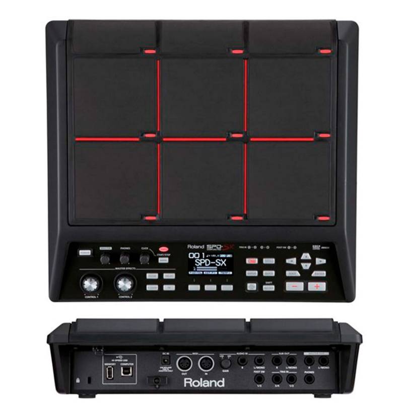 ROLAND - SPD-SX PAD PERCUSION ELECTRONICA Y SAMPLER 110-220 ROLAND