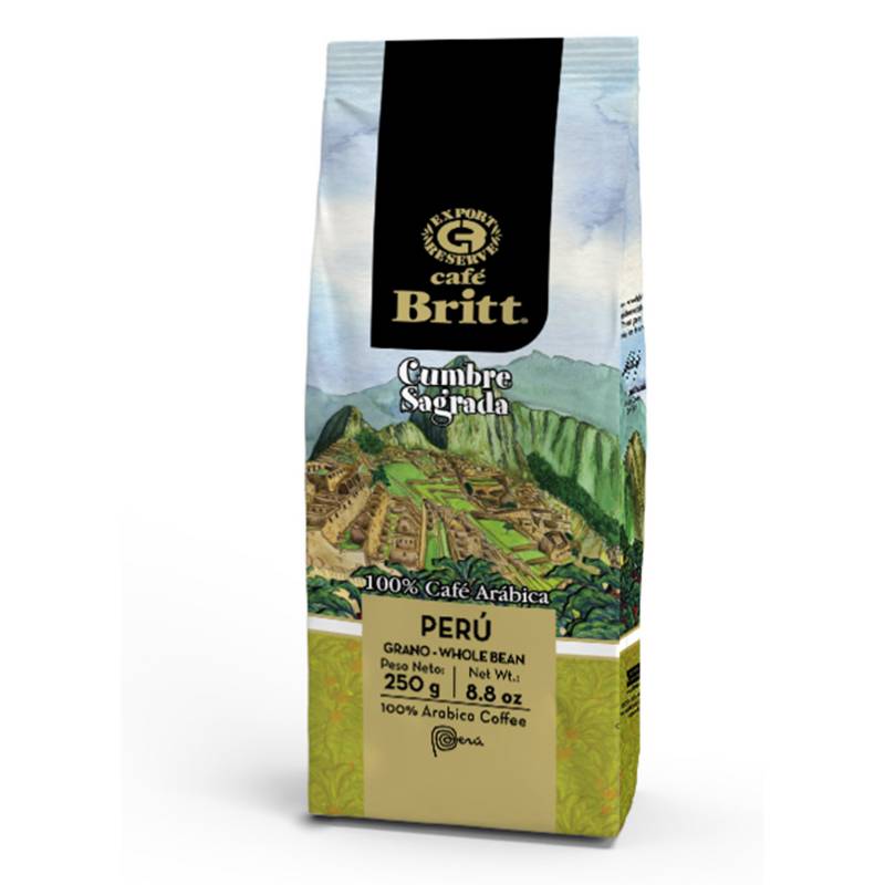 BRITT - Café en Grano Cumbre Sagrada 250 Gr