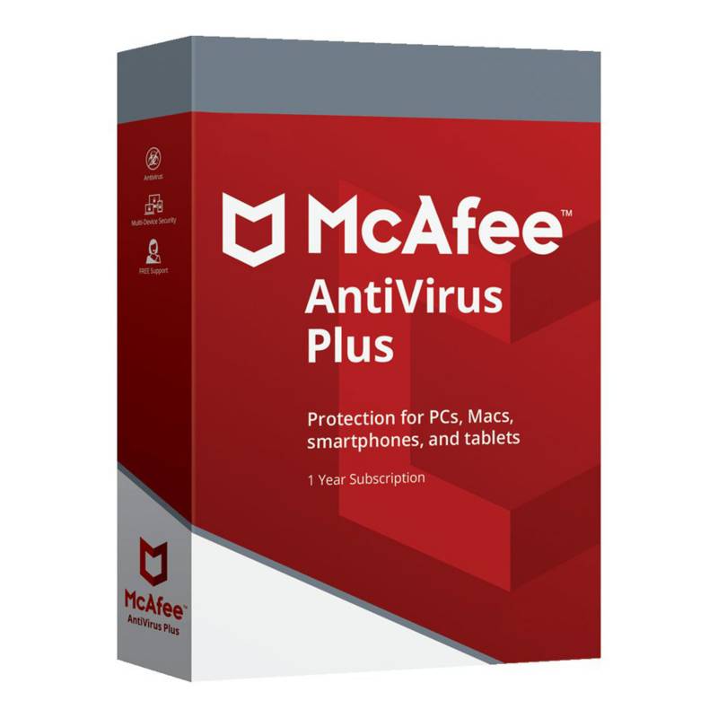 MCAFEE - MCAFEE Antivirus 3 PC