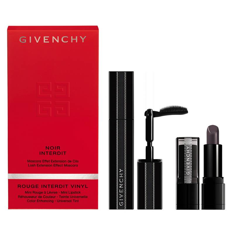 GIVENCHY - Estuche de Maquillaje Mascara Noir Interdit + Mini LE Rouge