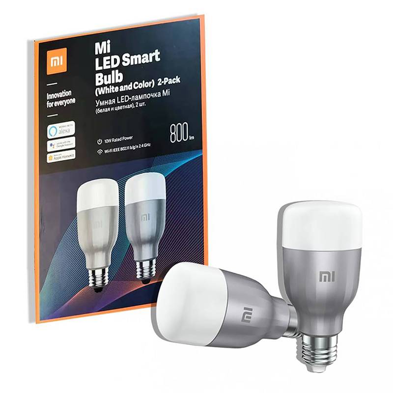 XIAOMI - Mi LED Smart Bulb 2xPack