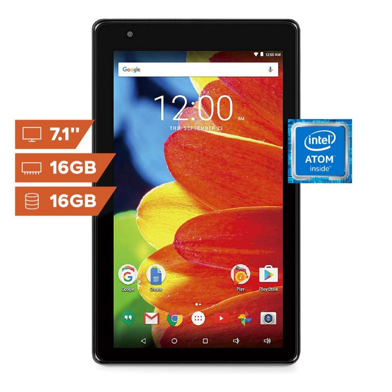 RCA - Tablet Voyager 7" 16GB Android 6.0 Rosado