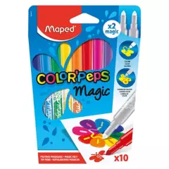 MAPED - Plumones Mágicos Color'Peps X10