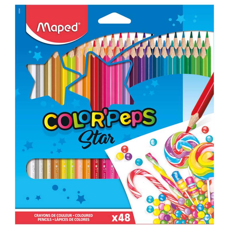 MAPED - Colores Color'Peps X48