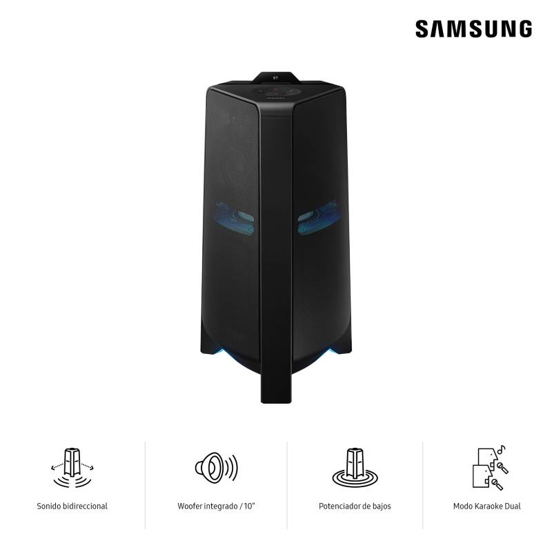 SAMSUNG - Torre de Sonido Samsung Bluetooth 1500W MX-T70/PE