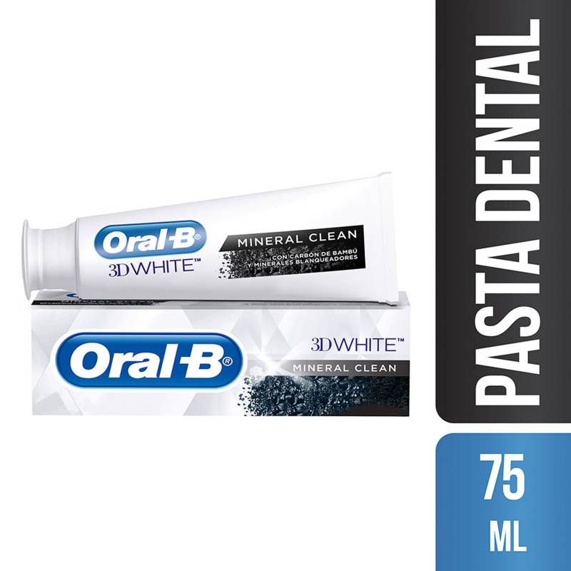 ORAL B - Pasta Dental Carbón Mineral Clean 75 ml